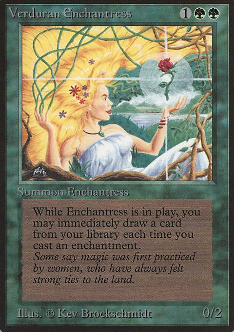 Featured card: Verduran Enchantress