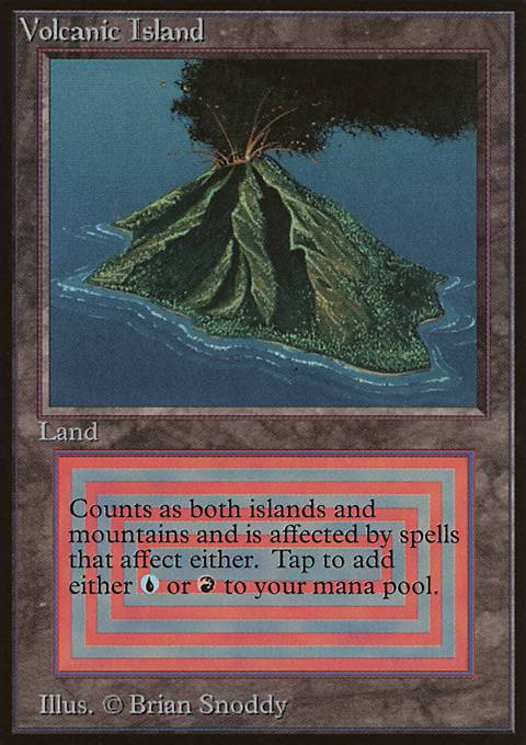 Featured card: Volcanic Island