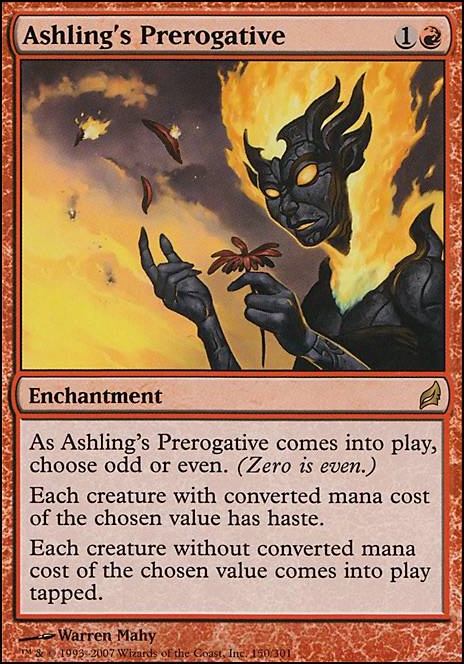 Featured card: Ashling's Prerogative