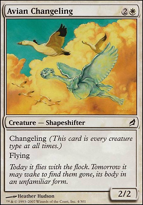 Featured card: Avian Changeling