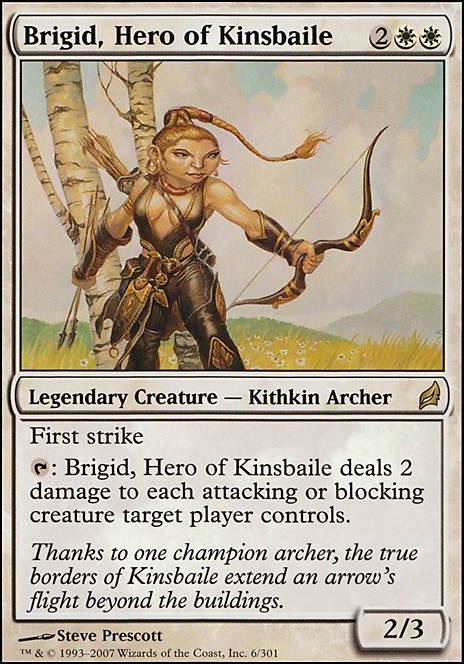 Brigid, Hero of Kinsbaile feature for Brigid, Hero of Kinsbaile [Random Commander Day 1]