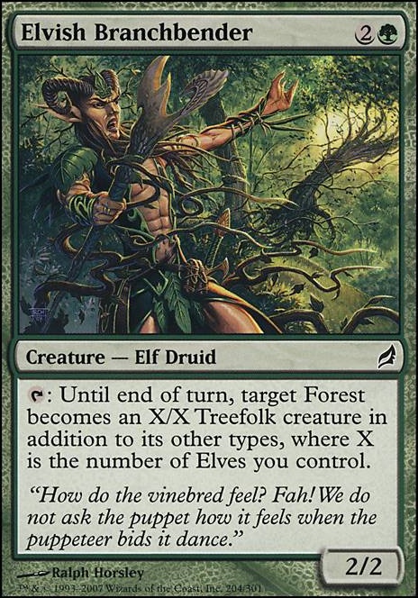 Featured card: Elvish Branchbender