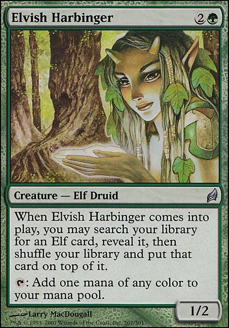 Featured card: Elvish Harbinger