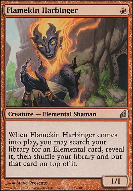 Flamekin Harbinger feature for Red Elemental