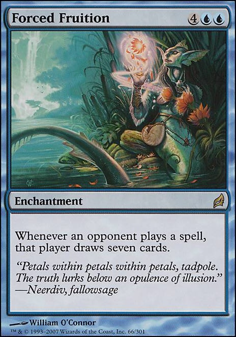 Forced Fruition feature for EDH  Kenrith, The Way Too Generous