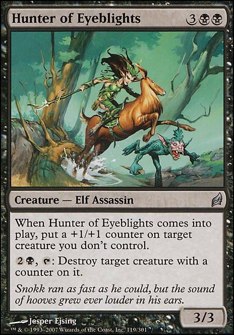 Featured card: Hunter of Eyeblights