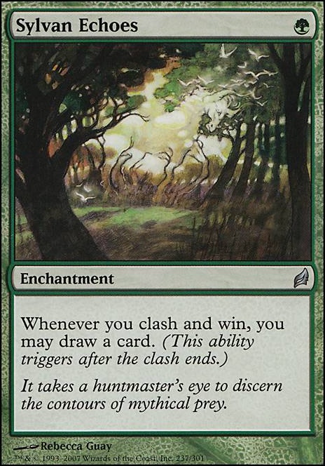 Featured card: Sylvan Echoes