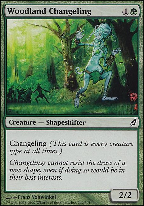 Featured card: Woodland Changeling