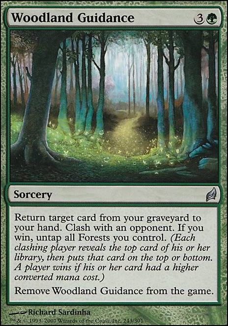 Featured card: Woodland Guidance