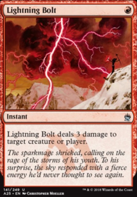 Lightning Bolt feature for Before the Four Card limit