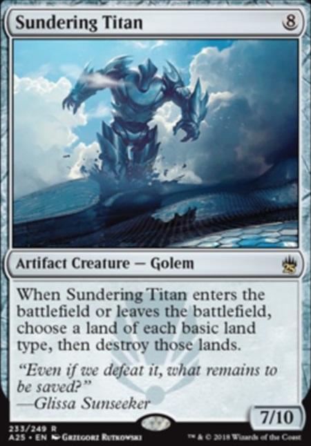 Featured card: Sundering Titan