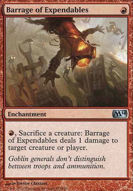 Featured card: Barrage of Expendables