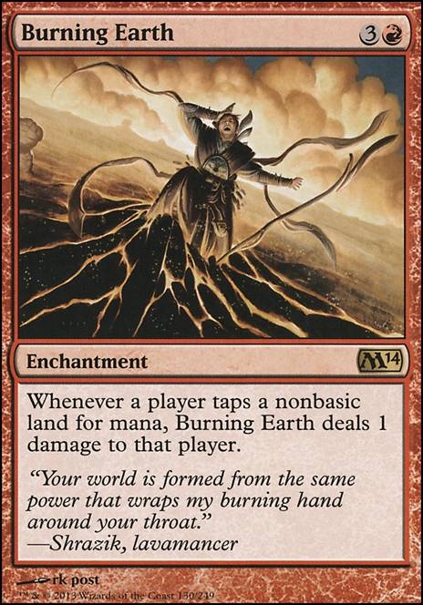 Featured card: Burning Earth