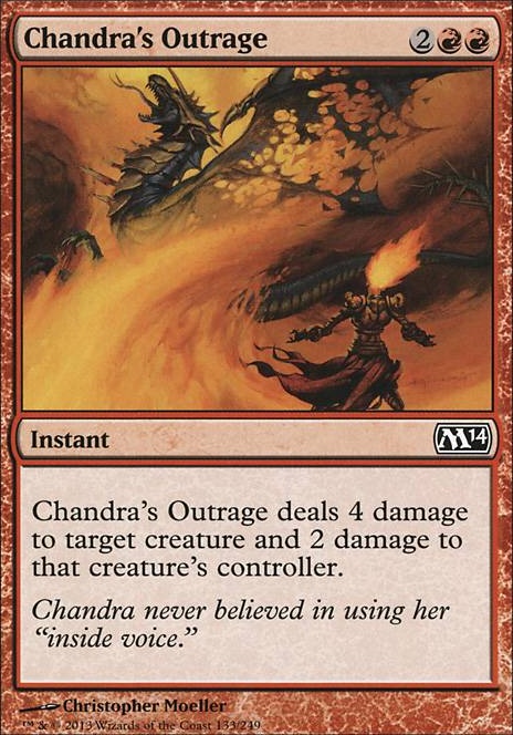 Featured card: Chandra's Outrage