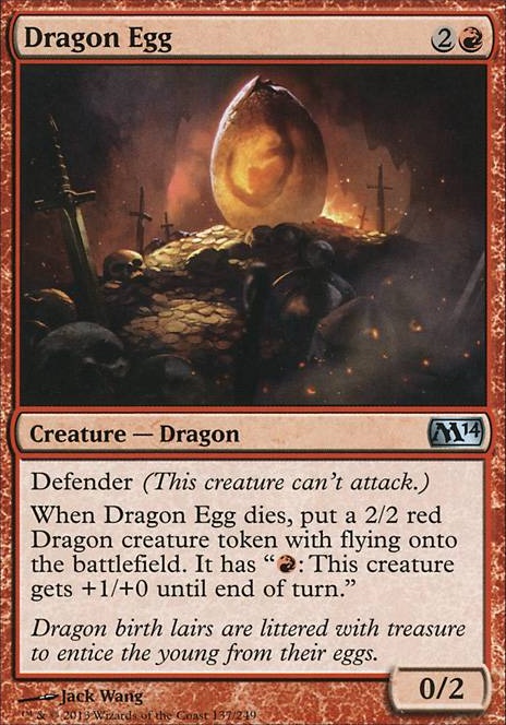 Dragon Egg feature for Mono-Red Dragons