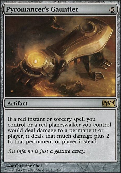 Featured card: Pyromancer's Gauntlet