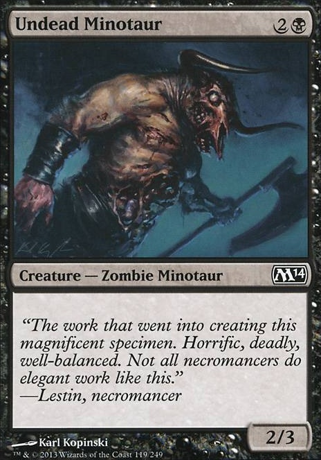 Featured card: Undead Minotaur