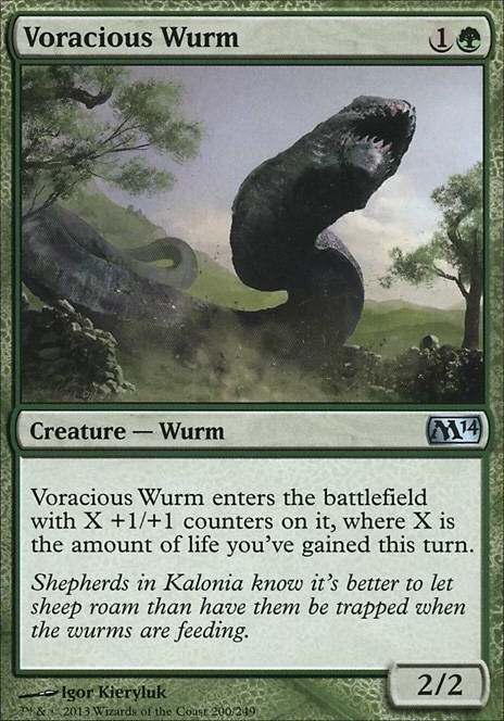 Featured card: Voracious Wurm