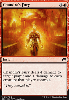 Chandra's Fury feature for Ping here , Damage there , 1/1 Counters everywhere