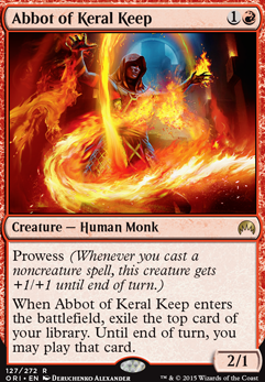 Featured card: Abbot of Keral Keep