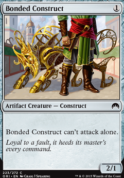 Bonded Construct feature for Blue-Red Artifacts