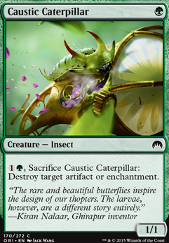 Featured card: Caustic Caterpillar