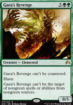 Gaea's Revenge feature for At the Will of the Elements