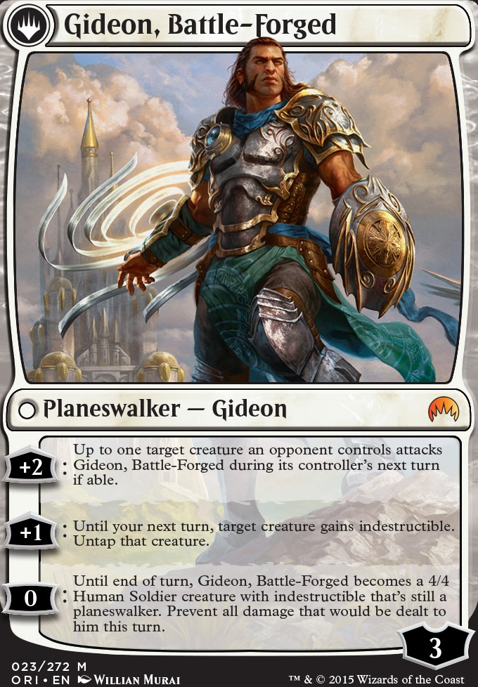 Commander: Gideon, Battle-Forged