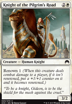 Featured card: Knight of the Pilgrim's Road