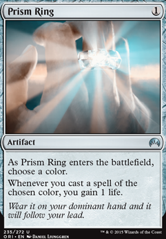 Prism Ring feature for Eldrazi deck - any suggestions?