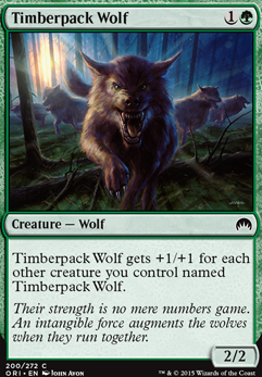 Timberpack Wolf feature for Wolf/Werewolf mob