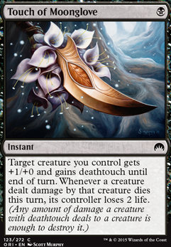 Touch of Moonglove feature for Into the Abzan Frontier