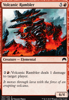 Featured card: Volcanic Rambler