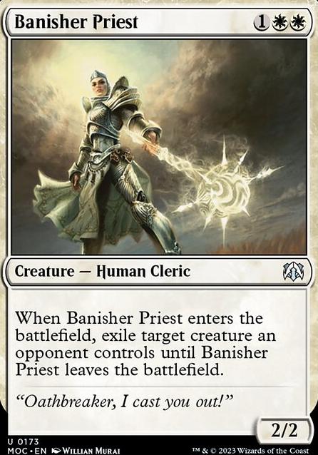 Banisher Priest feature for Blue/White Locks It Down