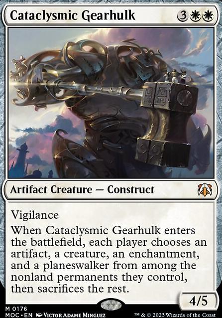 Cataclysmic Gearhulk feature for Can't think of a good one (pre-release)