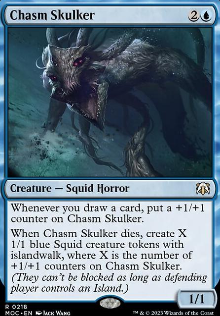 Chasm Skulker feature for Teferi, Blue Whirlwind