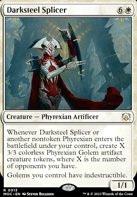 Featured card: Darksteel Splicer