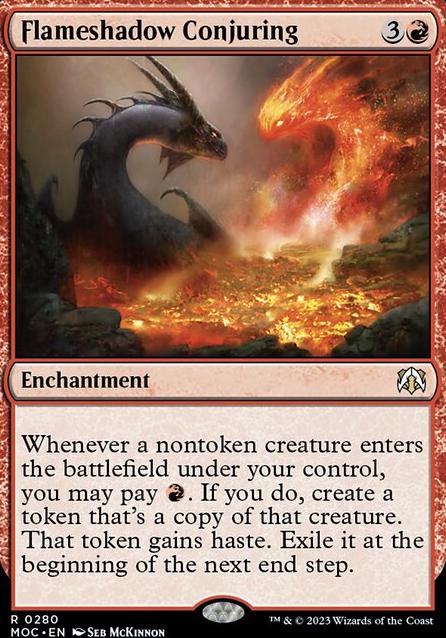 Flameshadow Conjuring feature for Norin's ETB Extravaganza