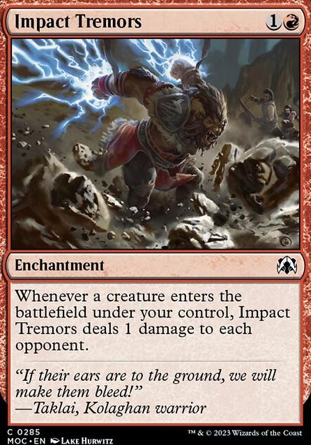 Impact Tremors feature for Frontier Mono Red Goblins