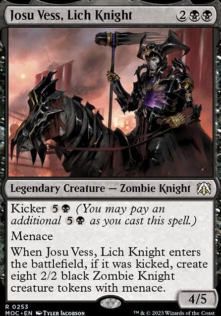 Commander: Josu Vess, Lich Knight