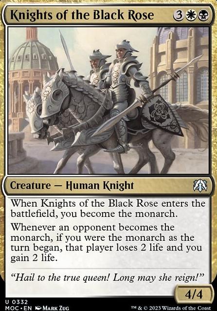 Featured card: Knights of the Black Rose