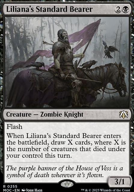 Featured card: Liliana's Standard Bearer