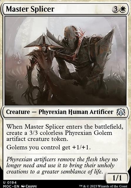 Master Splicer feature for Golem Tribal