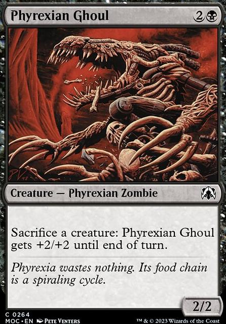 Phyrexian Ghoul feature for Varina EDH v4
