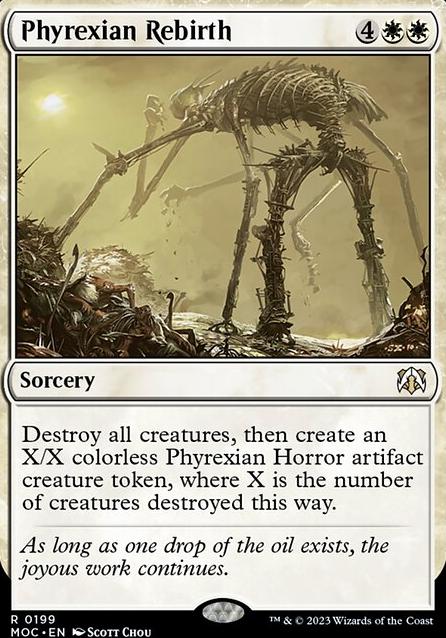Featured card: Phyrexian Rebirth