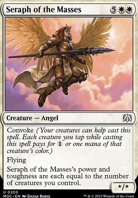 Featured card: Seraph of the Masses