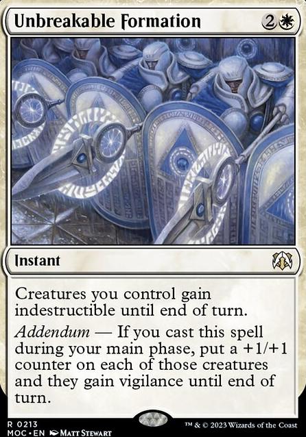 Featured card: Unbreakable Formation