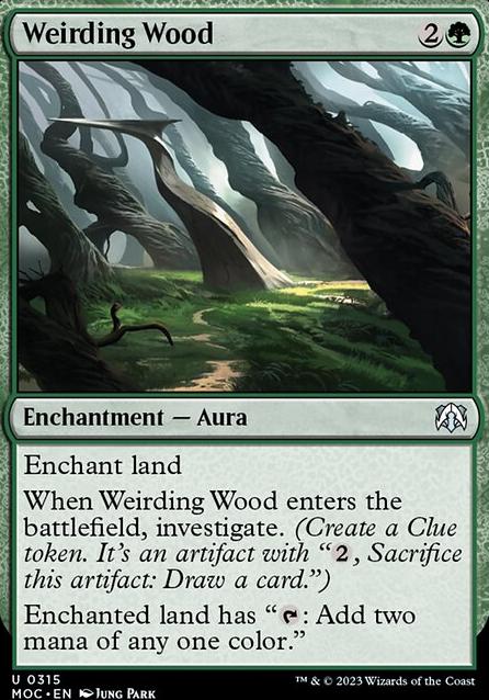 Featured card: Weirding Wood
