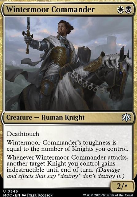 Wintermoor Commander feature for Budget Knights