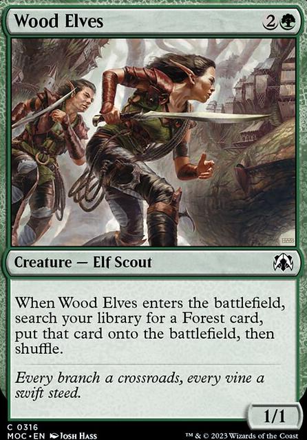 Wood Elves feature for Fetches and Duals